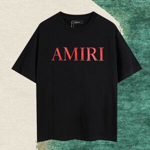 AMIRI Men's Black Short Sleeve